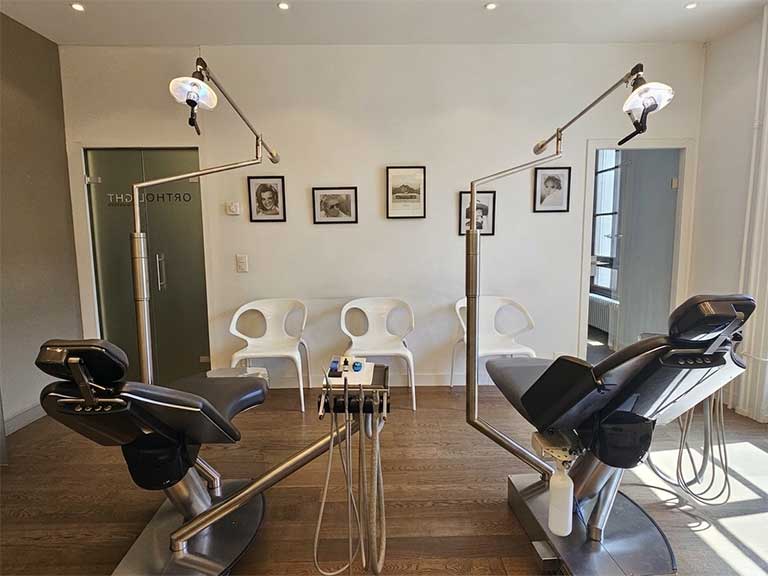 Salle de soins orthodontie OrthoLight Genève